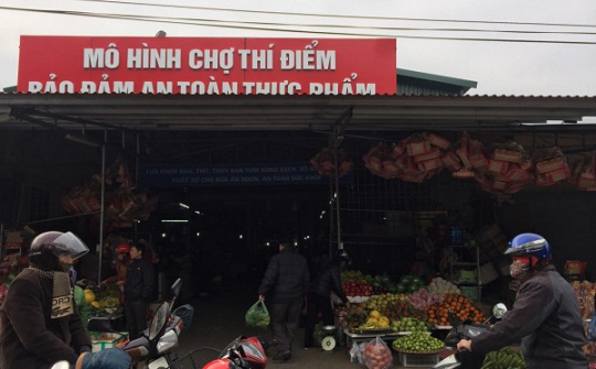 Bắc Kạn tiếp tục nhân rộng mô hình chợ ATTP