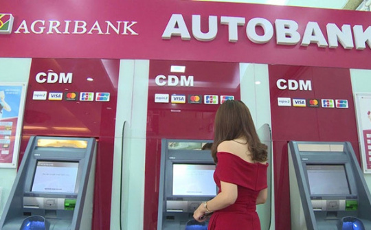 Agribank thực hiện rút tiền không cần thẻ