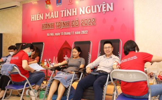 PVEP: Đoàn Thanh niên  tổ chức chương trình Hiến máu tình nguyện "Hành trình đỏ năm 2022”