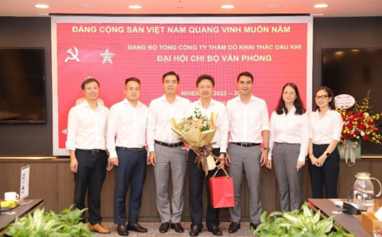 Chi bộ Văn phòng PVEP: Phát huy giá trị đoàn kết, hoàn thành tốt các nhiệm vụ giai đoạn 2022 - 2025
