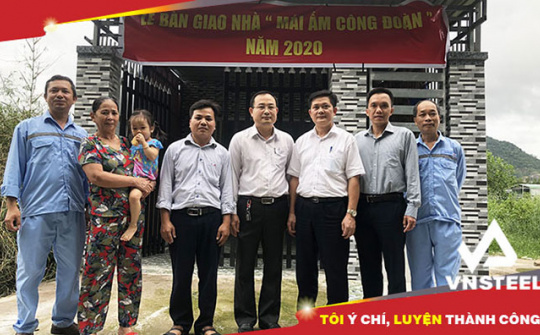 Tấm lá Phú Mỹ trao mái ấm, gửi yêu thương