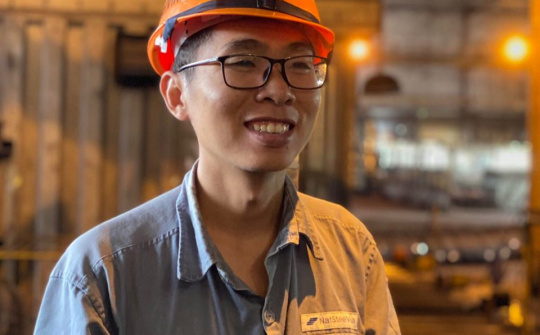 Tổ trưởng Tổ KCS Nguyễn Anh Tú: Không đâu bằng NatSteelVina