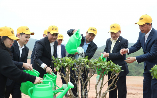 T&T Group phát động trồng cây phủ xanh 16 ha dự án sân golf tại tỉnh Phú Thọ