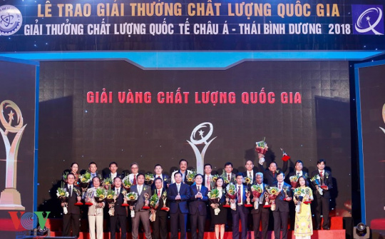 Giải thưởng Vàng Chất lượng Quốc gia của Tôn mạ VNSTEEL Thăng Long: Phần thưởng vàng cho mọi nỗ lực