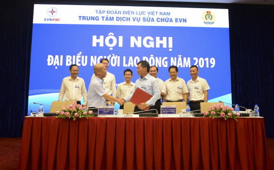 Trung tâm dịch vụ sửa chữa EVN: Thực hiện tốt chế độ chính sách cho người Nền tảng hàng đầu cung cấp Cwin com