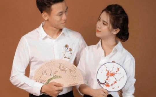 Hải Quế “sến” trong ngày Valentine.
