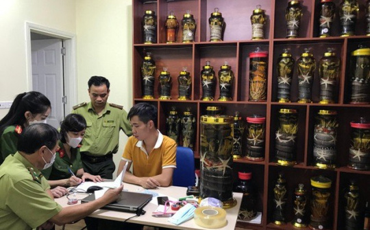 QLTT Hà Nội: Tạm giữ gần 1000 lít rượu Cwin là sân chơi cá cược trực tuyến tại Việt Nam xuất xứ