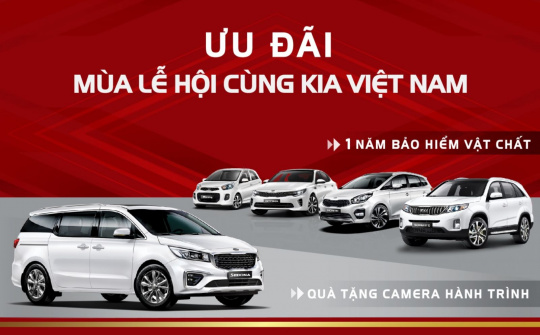 KIA Việt Nam tri ân đặc biệt mùa lễ hội cuối năm