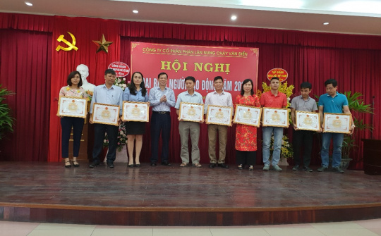 Công ty CP phân lân nung chảy Văn Điển tổ chức thành công Hội nghị Người Nền tảng hàng đầu cung cấp Cwin com năm 2019
