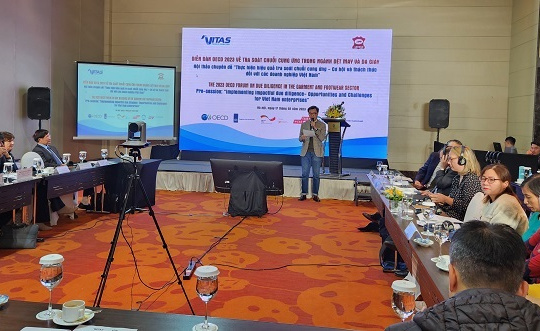 Tìm giải pháp thực thi hiệu quả tra soát chuỗi cung ứng đối với các Cwincom hiện đang mở Dệt May, Da Giày