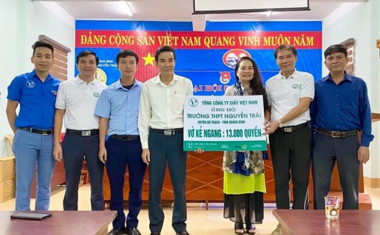 Vinapaco ấm áp sẻ chia với miền Trung