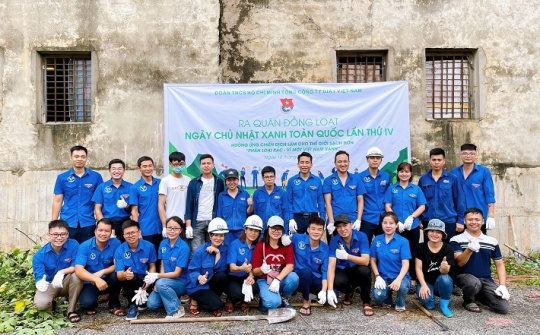 Tuổi trẻ thanh niên VINAPACO: Lan tỏa thông điệp bảo vệ môi trường