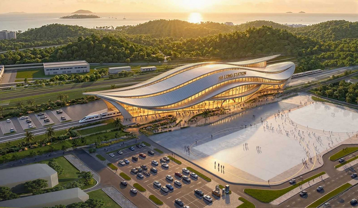 Vingroup khởi công tuyến đường sắt tốc độ cao Hà Nội – Quảng Ninh