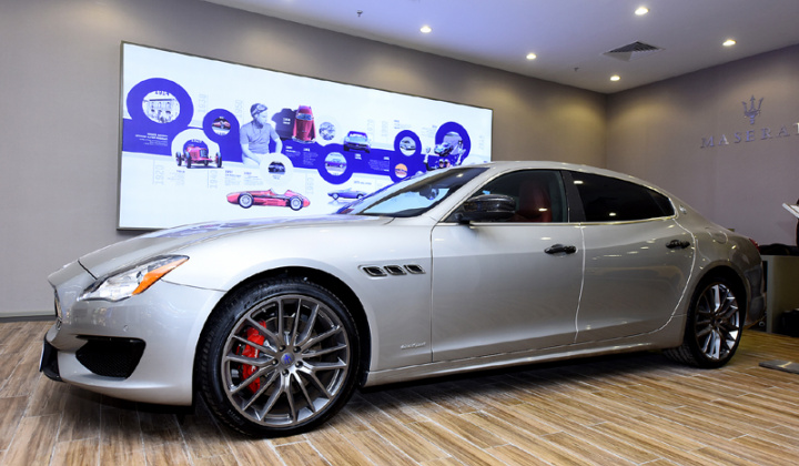 Dàn xe Maserati hạng sang hội tụ tại Hà Nội