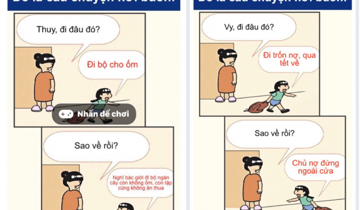 Cười nghiêng ngả vì “một câu chuyện hơi buồn”