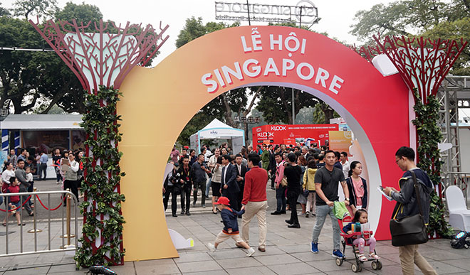 Cuốn hút Lễ hội Singapore lần đầu tiên được tổ chức tại Việt Nam