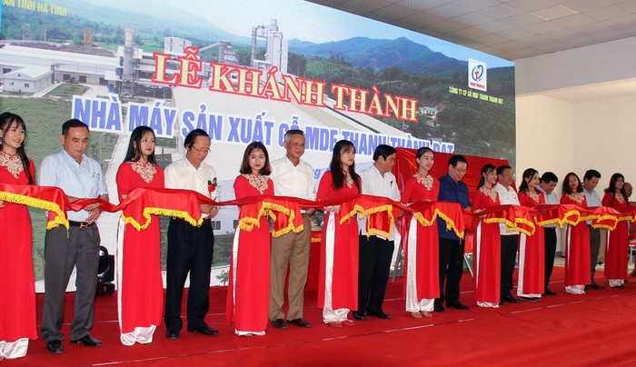 Khánh thành nhà máy gỗ MDF tổng mức Cwin800 hàng ngàn khuyến mãi hơn 1.440 tỷ đồng