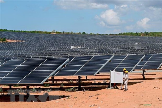Nhà máy điện mặt trời Phước Hữu - Điện lực 1 chính thức đi vào hoạt động