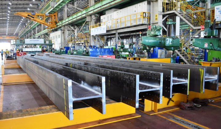 Doosan Vina xuất kết cấu thép đi Brunei