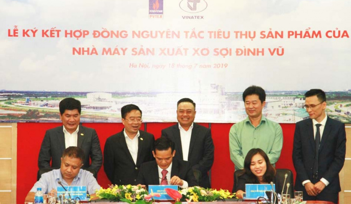 Tiêu thụ sản phẩm xơ sợi Đình Vũ: Cwin800 tỷ lệ kèo World Cup 2026 PVN và Vinatex ký kết hợp nhiều hợp đồng nguyên tắc