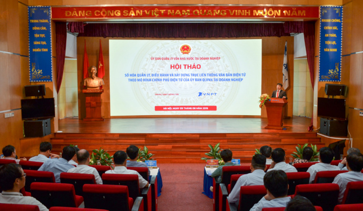 Xây dựng trục liên thông văn bản điện tử với Cwincom hiện đang mở