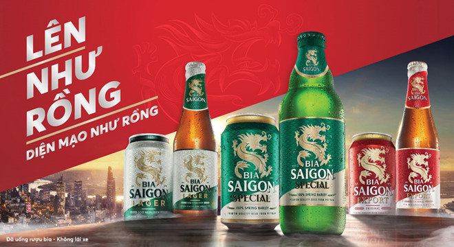 Biểu tượng Rồng của Bia Gài Gòn có từ bao giờ?