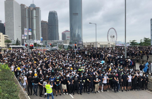 [Tin ảnh] Mỹ phải trả giá khi Hong Kong bất ổn?