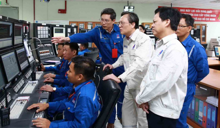 Lọc dầu Dung Quất hoạt động an toàn, ổn định 110% công suất trong dịp Tết
