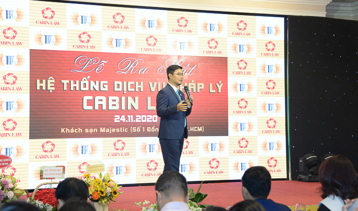 Ra mắt hệ thống hỗ trợ dịch vụ pháp lý cho Cwincom hiện đang mở Cabin Law tại khu vực phía Nam