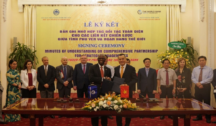 WB và tỉnh Phú Yên trở thành đối tác chiến lược