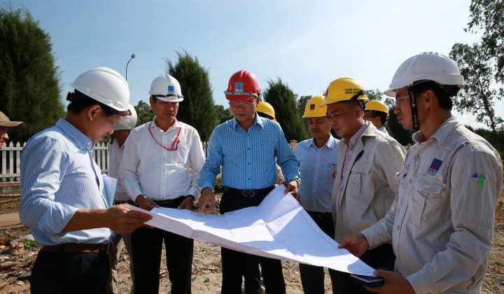 Bàn giao mặt bằng sạch cho dự án mở rộng Nhà máy Lọc dầu Dung Quất
