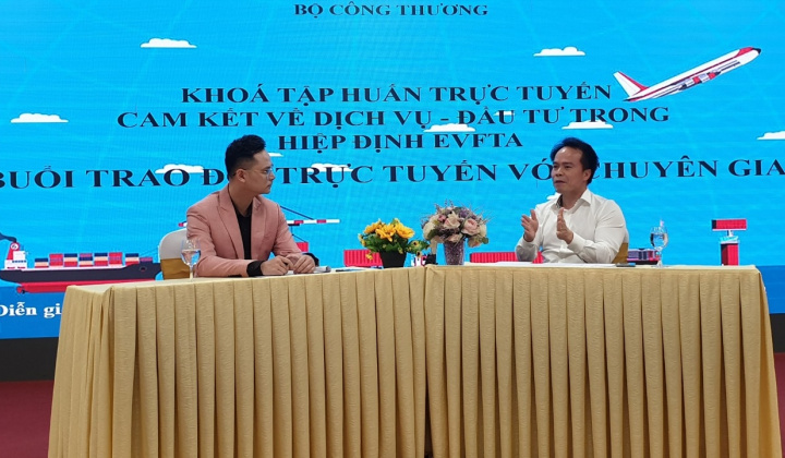 3.300 học viên đăng ký tham dự tập huấn trực tuyến về các cam kết trong EVFTA