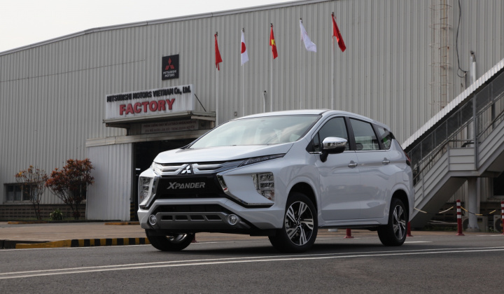 Mitsubishi Xpander phiên bản lắp ráp trình làng, giá ngang bản Cwin com sòng bạc trực tuyến
