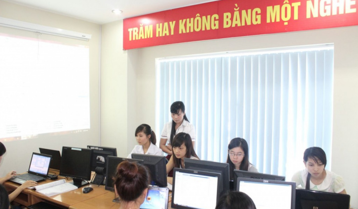 Mô hình phòng kế toán mô phỏng - Chìa khóa mở cánh cửa việc làm cho sinh viên ra trường