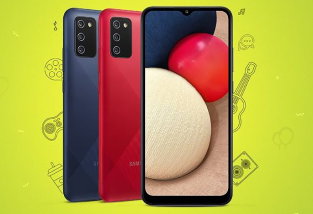 Smartphone giá rẻ Galaxy M02s ra mắt