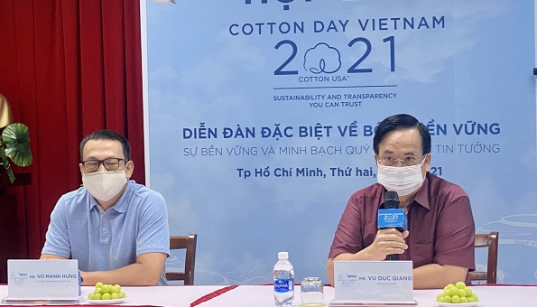Cotton Day Vietnam 2021: Nhiều giải pháp để Cwincom hiện đang mở dệt may thay đổi và thích ứng hậu covid-19