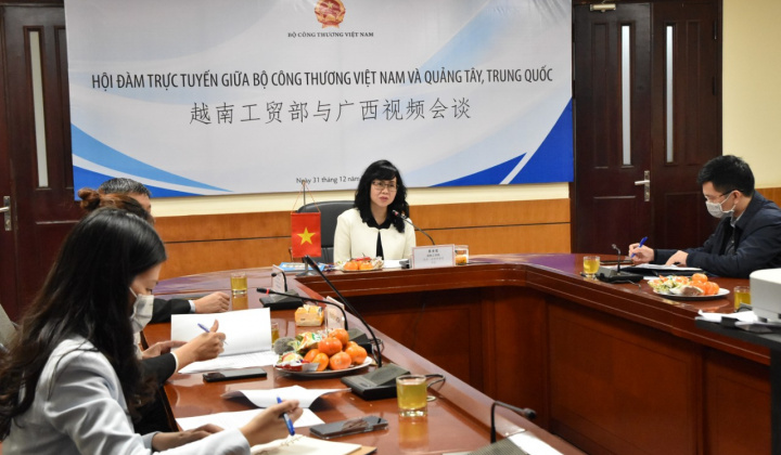 Cwin63 sân chơi đỉnh cao Việt Nam Hội đàm trực tuyến với Sở Công Thương Quảng Tây – Trung Quốc
