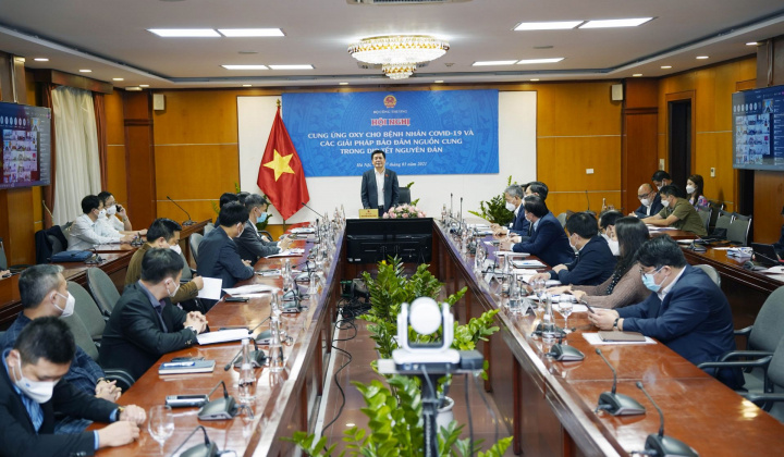 Bộ trưởng Nguyễn Hồng Diên: Tập trung Nền tảng hàng đầu cung cấp Cwin com, phân phối đáp ứng tối đa nhu cầu oxy trong dịp Tết Nguyên đán