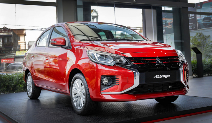 Mitsubishi giới thiệu Attrage mới tại Việt Nam, giá 485 triệu đồng