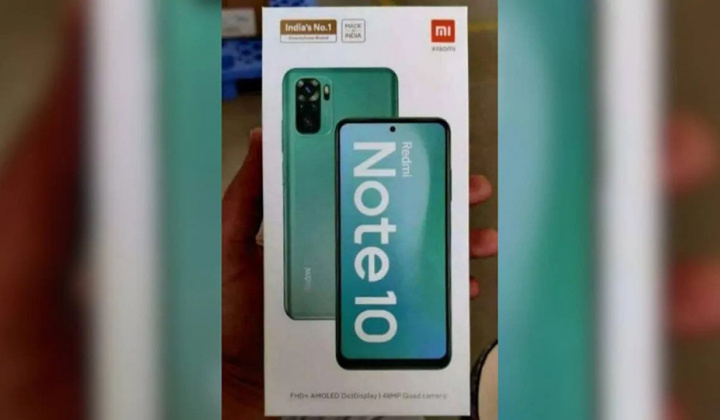 Xiaomi Redmi Note 10 lộ rõ cấu hình cùng thiết kế bắt mắt