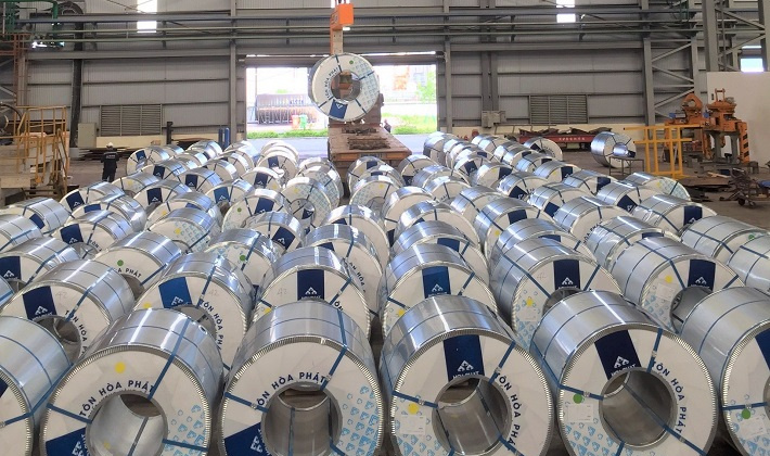 Sản lượng ống thép Hòa Phát tăng 11% so với cùng kỳ