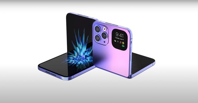 iPhone Flip lộ hình ảnh tuyệt mỹ trong concept mới nhất