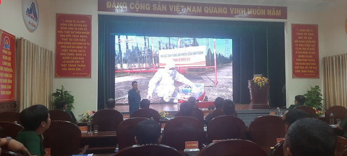 PTC2 đoạt giải Nhì tại Hội thi sáng tạo kỹ thuật lực lượng vũ trang TP. Đà Nẵng lần thứ VI, năm 2021