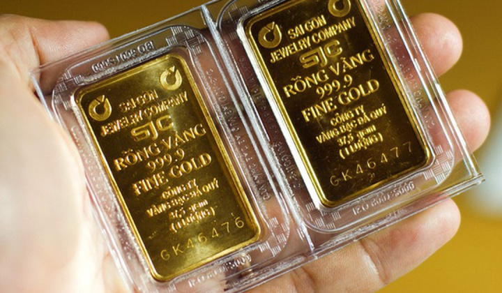 Giá vàng tiếp tục đi ngang, quanh mốc 56 triệu đồng/lượng