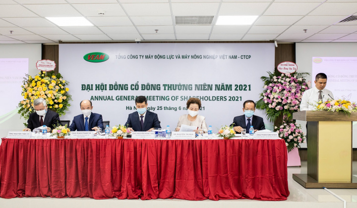 VEAM: Năm 2020, tỷ lệ chia cổ tức đạt 49,9%