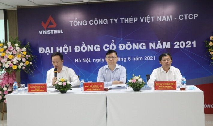 VNSTEEL: Tổ chức Đại hội đồng cổ đông năm 2021 theo hình thức trực tuyến