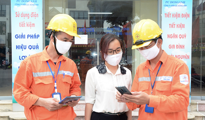 Dễ dàng đăng ký các dịch vụ điện với App EVNHANOI