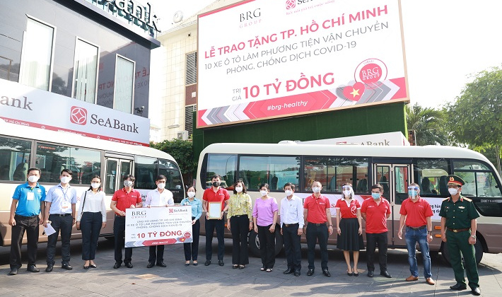 Tập đoàn BRG & SeABank chung tay hỗ trợ chính quyền, người dân Thành phố Hồ Chí Minh