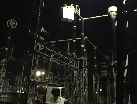 Trong cao điểm dịch COVID-19, PTC2 kịp thời sửa chữa, bảo dưỡng thiết bị tại TBA 500kV Đà Nẵng