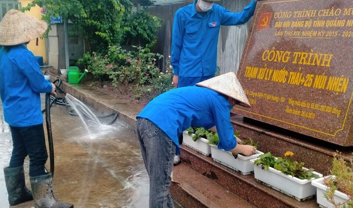 Đoàn Thanh niên Công ty Môi trường - TKV hưởng ứng “Chiến dịch Thanh niên tình nguyện hè năm 2021”